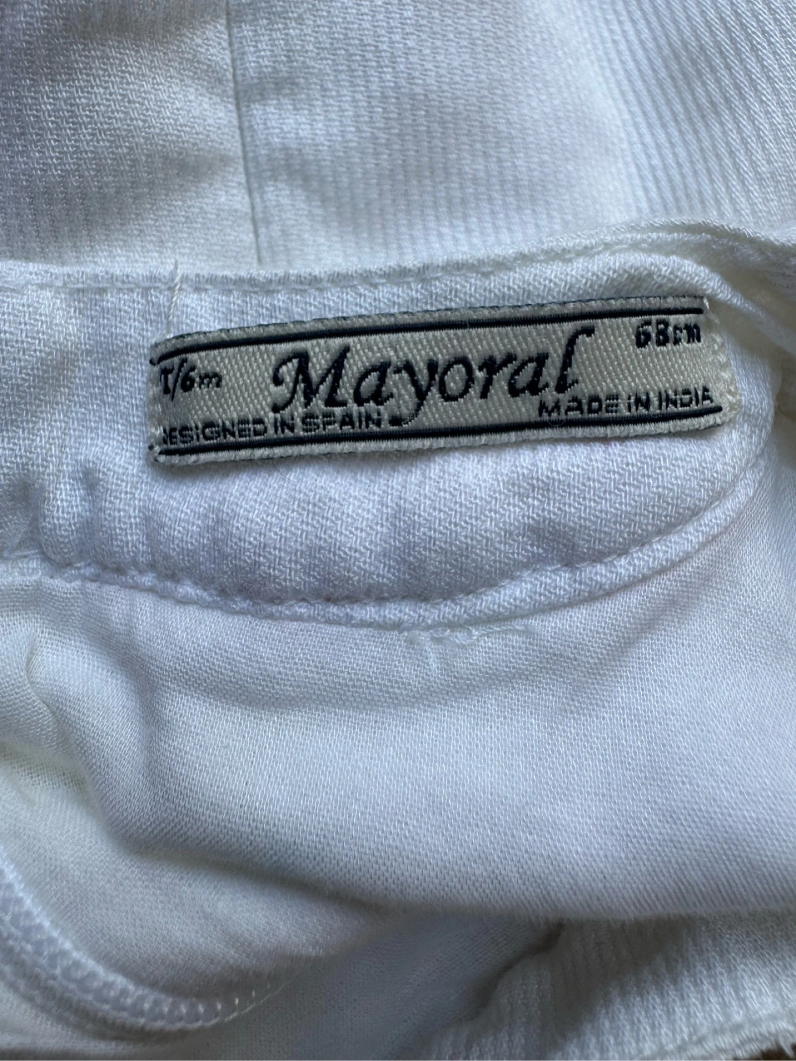 Mayoral vestido bebé niña con cubrepañal a juego  – photo 3